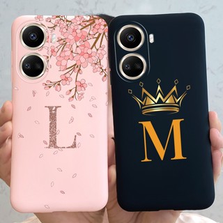 เคสซิลิโคนนิ่ม ลายมงกุฎ ตัวอักษร สําหรับ Huawei Nova 10 SE 2022 Huawei Nova 10SE Nova10SE BNE-LX1