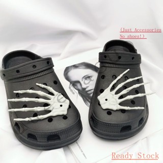 CROCS Jibbitz set（ไม่รวมรองเท้า）/สไตล์โกธิคย้อนยุค ฮิปฮอป สร้างสรรค์ DIY สําหรับตกแต่งรองเท้า