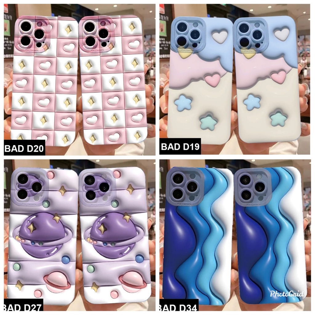 [CENTER 18] CASE MOTIF REALME 5/5i/5S REALME 5 PRO REALME 6i REALME 7i/C17 MOTIF ACCENT 3D