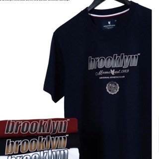 เสื้อยืด Memo Supersoft Premium งานสกรีน รุ่น BROOKLYN  สินค้าลิขสิทธิ์แท้_03