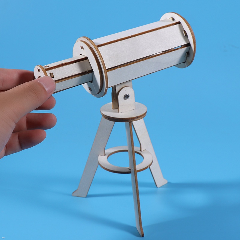 โมเดลกล้องโทรทรรศน์ตาเดียว แบบไม้ DIY รูปที่ 5