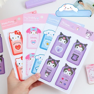 กรอบรูปฟาง Sanrio Kuromi Melody Cinnamoroll DIY สําหรับตกแต่ง