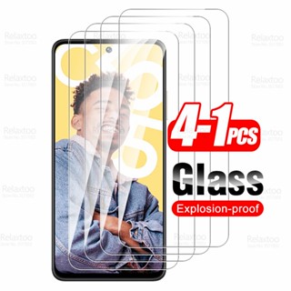 ฟิล์มกระจกนิรภัยกันรอยหน้าจอ สําหรับ Realme C55 RealmeC55 4G Raelme Realem C 55 55C 1-4 ชิ้น