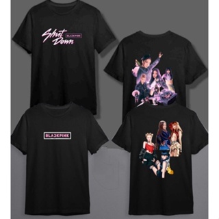 【 Blackpink tshirt】เสื้อยืดโอเวอร์ไซส์(ขายส่งได้)ราคาถูกเสื้อเชิ้ต shutdown, blackpink S-5XLรองรับการปรับแต่งลวดลายต่างๆ