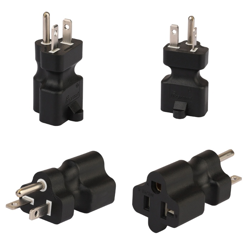 YXA ชาย Nema 5-20P PDU-server อะแดปเตอร์ 5-20P 3 ขั้ว DIY Rewirable Power Converter Connector สําหรั