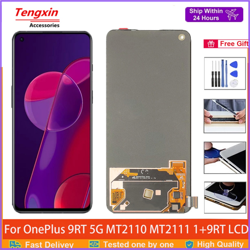ทดสอบ 6.62"; oneplus 9rt สําหรับ Oneplus 9RT 5G MT2110 MT2111 1 + 9RT LCD และ Touch Screen Digitizer
