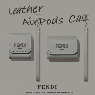 เคสหูฟังหนัง ลาย FENDI FENDI สไตล์สตรีท สําหรับ AirPods Pro2 2022 AirPods3 AirPodsPro AirPods1 2