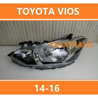 หลอดไฟหน้ารถยนต์ สําหรับ TOYOTA VIOS 14-16 NCP150 HEADLAMP/HEADLIGHT/LENS HEAD LAMP/FRONT LIGHT ไฟหน้า​ /เลนส์ไฟหน้า/ไฟหน้าสําหรับ/ไฟท้าย