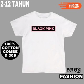 เสื้อยืด พิมพ์ลาย KPOP BABY KIDS TEE BABY BLACK PINK สีขาว สําหรับเด็กผู้ชาย ผู้หญิง อายุ 2-12 ปี 30 ปี