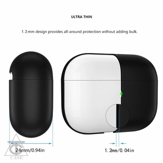 ยางซิลิโคนของเหลว Case for Apple Airpods 3 Gen รุ่นที่ 3 วัสดุที่เป็นมิตรกับสิ่งแวดล้อม เคส สำหรับ แอร์พอด