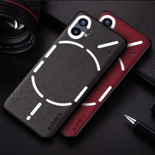 เคสโทรศัพท์มือถือหนัง น้ําหนักเบา เรียบง่าย สําหรับ nothing phone 1 1