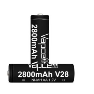 Vapcell aa ถ่านชาร์จ aa 1.2v2800mah NI-MH AA รุ่น V28 ถ่าน