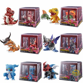 Bandai Digimon โมเดลฟิกเกอร์ Agumon Greymon V-mon จากซีซั่น 1 ไป 3