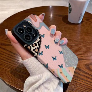 Col เคสป้องกันโทรศัพท์มือถือ แบบนิ่ม ลายผีเสื้อ สําหรับ Apple Iphone 11promax 13promax 13 11 12pro XR XSMAX 8plus 7p