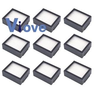 9 Pcs HEPA Filter Vacuum Filters Compatible for IRobot Roomba I7 I7+ I3 I3+ I4 E5 E6 E7 Vacuum Cleaner Spare Parts Accessories