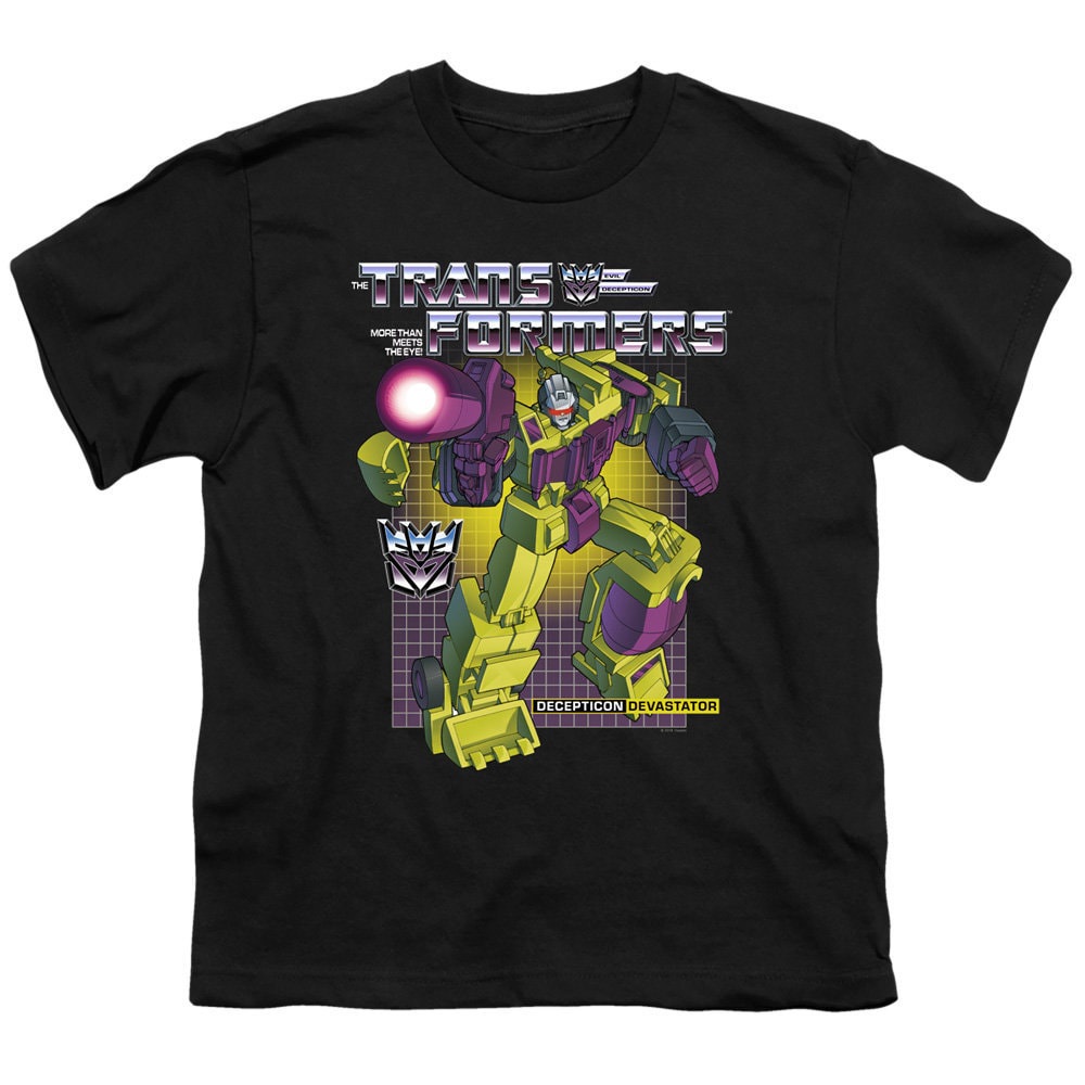Transformers Devastator 's T-Shirts High quality cotton short sleeves fashion trend_07
