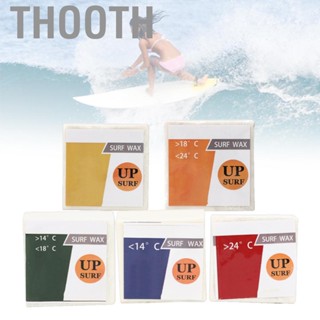 Thooth UPSURF Square Transparent Milk White Surfing Professional Surfboard Anti slip Wax Surf Tool Accessories