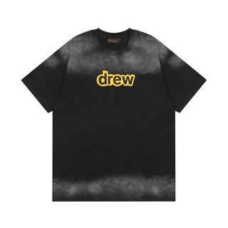 ขายดีที่สุด เสื้อยืดแขนสั้น ผ้าฝ้าย พิมพ์ลาย Drew Wash And Make Old พลัสไซซ์ สําหรับผู้ชายและผู้หญิง