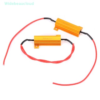 Widebeaucloud Decoder Wiring Interior Cable LED Error Wiring Resistance 50W 6 ohm Turn Signal Load Resistor Headlight Load Resistor Nice