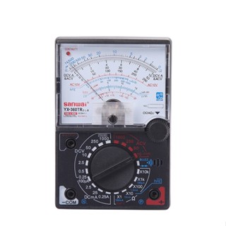 มัลติมิเตอร์ YX-360TR Sanwai meter มิเตอร์วัดไฟ แบบเข็มโอม มิเตอร์ โวลมิเตอร์ มิเตอร์วัดไฟอย่างดี[MonQiQiจุดในกรุงเทพฯ]