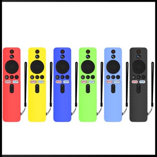 Zevaret เคสรีโมตคอนโทรล ซิลิโคน กันฝุ่น พร้อมสายคล้อง สําหรับ Mi Tv Stick 4k Tv Stick