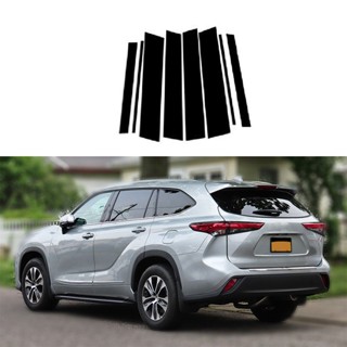 【สินค้ายอดนิยม】มาใหม่ สติกเกอร์เสาประตูหน้าต่างรถยนต์ สําหรับ Toyota Kluger Highlander 2020-2022