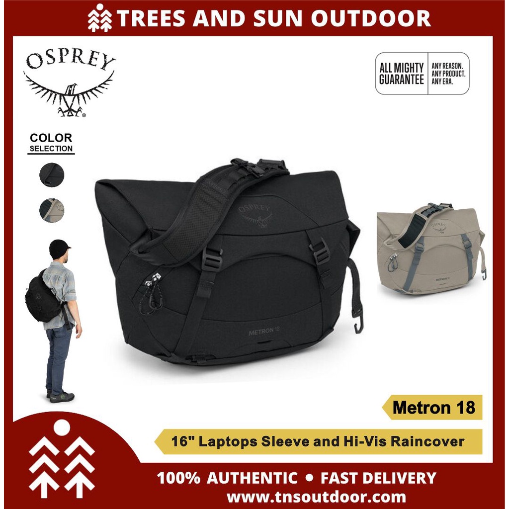 Osprey Metron 18 กระเป๋าเป้สะพายหลัง เหมาะกับการพกพาเดินทาง ตั้งแคมป์ เดินป่า
