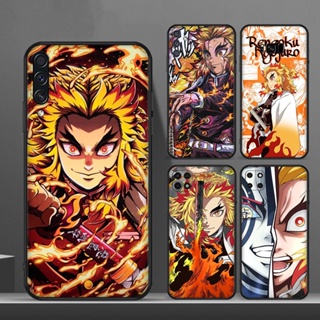 เคสโทรศัพท์ซิลิโคน แบบนิ่ม ลาย Rengoku สําหรับ Samsung Galaxy A10 A10S A20 A20S A30 A21 A40S A50S A30S