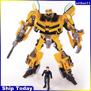 Arthur ฟิกเกอร์หุ่นยนต์แปลงร่าง Bumblebees Sam ของเล่นสําหรับเด็ก