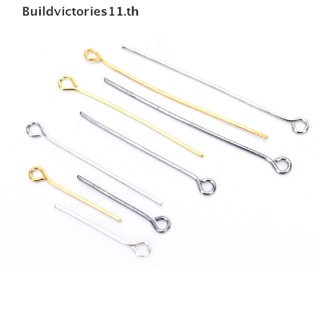 Buildvictories11 เข็มหมุด สําหรับทําเครื่องประดับ ต่างหู 200 ชิ้น ต่อล็อต DIY TH