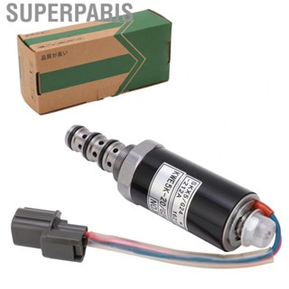 Superparis Safety Lock Solenoid Valve Excavator Accessory for KOBELCO SK200‑6E 230‑6E 250‑6E 200‑5 230‑2