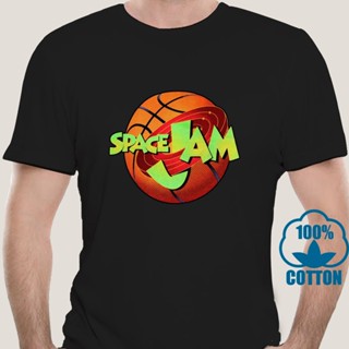 เสื้อยืดแขนสั้น พิมพ์ลายกราฟฟิค Space Jam 3920A สีเทา สําหรับผู้ชายวัยกลางคน