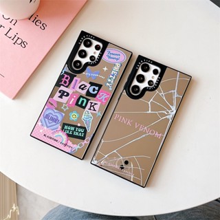 Blackpink เคสโทรศัพท์ซิลิโคน TPU แบบแข็ง ป้องกันกระแทก พร้อมกล่อง สําหรับ Samsung Galaxy S22 S23 Ultra S23 Plus