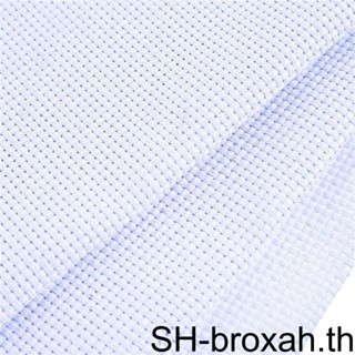 14 Count Diy Stitch Cloth Cotton Embroidery Fabric Mesh Embroidery Crafting Canvas Sheets 30x30cm