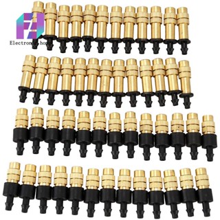 50PCS Adjustable Sprayer Brass Misting Nozzle Atomizing Sprinkler for Mini Drip Garden Watering Irrigation Spray