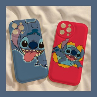 เคสป้องกันโทรศัพท์มือถือ แบบนิ่ม ลาย Stitch สําหรับ Apple Iphone 11promax xsmax 13promax 12 13 14 11 6s 7 8plus Xr