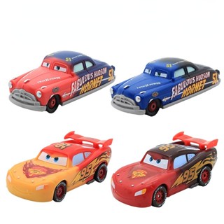 โมเดลรถแข่ง McQueen Blue Sky Doctor Han Doctor Car เปลี่ยนสีได้ ของเล่นสําหรับเด็ก ของเล่นระดมเรื่องราวรถยนต์