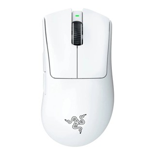 Razer Gaming Mouse Deathadder V3 Pro สีขาว Wireless Gaming Mouse รับประกัน 2ปี