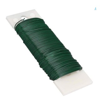 Hold Florist Green Wire for Craft Wreaths Christmas Tree Garland Floral Wrapping Wire