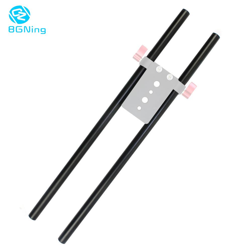 BGNing 100/150/250 มม./300 มม.หลอดคาร์บอนไฟเบอร์สําหรับ 15 มม.Rod Track ระบบติดตามโฟกัสกล้อง DSLR ชุด