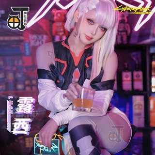 ชุดคอสเพลย์แฟนซี Catd3m Cyberpunk Edgerunners Lucy สําหรับปาร์ตี้ฮาโลวีน