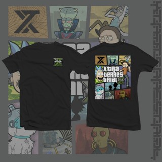 เสื้อผ้าคู่รักชายหญิง เสื้อเชิ้ต เสื้อยืด Xtraterrestrial - เสื้อเอเลี่ยน GTA