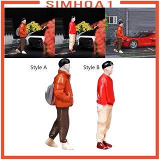 [Simhoa1] ฟิกเกอร์คนจิ๋ว 1/64 สําหรับตกแต่ง