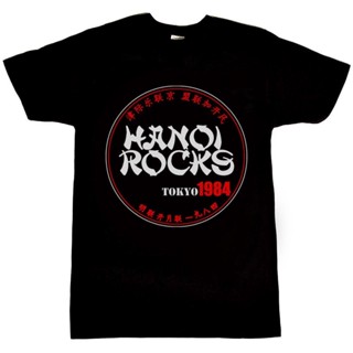 Hanoi Rocks Tokyo 1984 เสื้อยืดลําลอง ผ้าฝ้าย แขนสั้น คอกลม สไตล์เกาหลี สําหรับผู้ชาย S-5XL_03