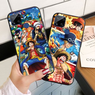 เคสโทรศัพท์มือถือ ซิลิโคนนุ่ม ลายการ์ตูนวันพีซ 2 สําหรับ Realme C15 C17 C20 C21 C25 C25S