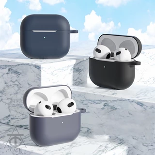 ยางซิลิโคนของเหลว Case for Apple Airpods 3 Gen รุ่นที่ 3 วัสดุที่เป็นมิตรกับสิ่งแวดล้อม เคส สำหรับ แอร์พอด