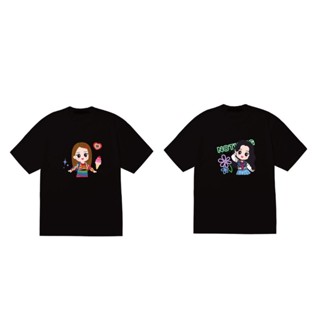 【OFFICIAL GOODS】 [SOPOOOM] BLACKPINK THE SHOW CHARACTER T-SHIRTS_JISOOเสื้อยืด