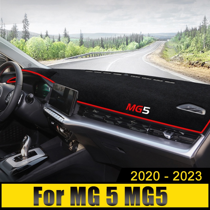 แผ่นแดชบอร์ดรถยนต์ กันลื่น อุปกรณ์เสริม สําหรับ MG 5 MG5 2020 2021 2022 2023