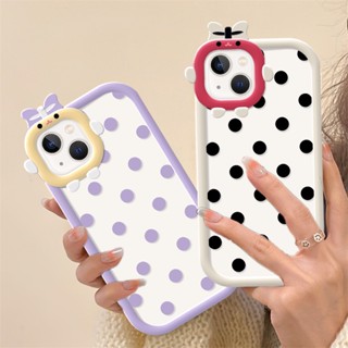 Wave-dot Pattern The Cartoon Case for OPPO  Reno 3 4 5 6 7 7se 8 Pro 5G SOFT Cover DCG