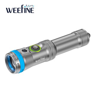 Weefine Smart Snoot 1200 แฟลชดําน้ํา โฟกัสแสง มาโครบีม สนูทเติมแสง สีดํา
